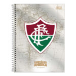 Caderno Espiral Universitário Grande Capa Dura 160 Folhas 10 Matérias Fluminense - Estampas Sortidas Caderno Espiral Universitário Grande Capa Dura 160 Folhas 10 Matérias Fluminense - Estampas Sortidas