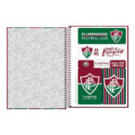 Caderno Espiral Universitário Grande Capa Dura 160 Folhas 10 Matérias Fluminense - Estampas Sortidas Caderno Espiral Universitário Grande Capa Dura 160 Folhas 10 Matérias Fluminense - Estampas Sortidas