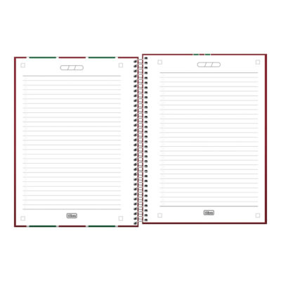 Caderno Espiral Universitário Grande Capa Dura 160 Folhas 10 Matérias Fluminense – Estampas Sortidas