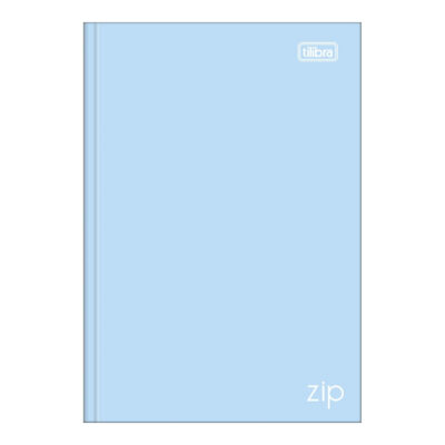 Caderno 1/4 Pequeno Brochura Costurado Sem Mola Capa Dura 80 Folhas Zip Colors – Cores Sortidas