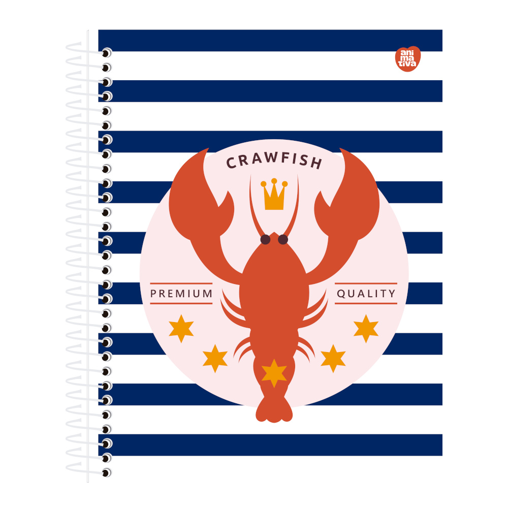 Caderno Espiral Colegial Médio Capa Dura 80 Folhas Dolce Maré - Estampas Sortidas Caderno Espiral Colegial Médio Capa Dura 80 Folhas Dolce Maré - Estampas Sortidas