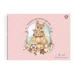 Caderno Desenho E Cartografia Espiral 60 Folhas Capa Dura So Cute - Estampas Sortidas Caderno Desenho E Cartografia Espiral 60 Folhas Capa Dura So Cute - Estampas Sortidas