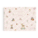 Caderno Desenho E Cartografia Espiral 60 Folhas Capa Dura So Cute - Estampas Sortidas Caderno Desenho E Cartografia Espiral 60 Folhas Capa Dura So Cute - Estampas Sortidas