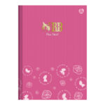 Caderno Brochura Costurado Sem Mola Universitário Grande Capa Dura 80 Folhas Rebecca Bonbon - Estamp