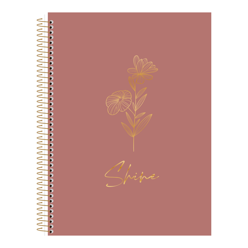 Caderno Espiral Universitário Grande Capa Dura 80 Folhas Elara - Estampas Sortidas Caderno Espiral Universitário Grande Capa Dura 80 Folhas Elara - Estampas Sortidas