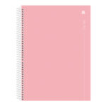 Caderno Espiral Universitário Grande Capa Dura 80 Folhas Colors - Rosa Caderno Espiral Universitário Grande Capa Dura 80 Folhas Colors - Rosa