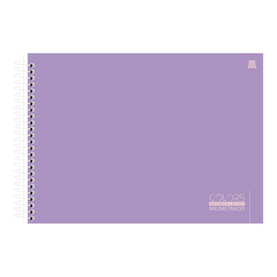 Caderno Desenho E Cartografia Espiral 60 Folhas Capa Dura Colors - Cores Sortidas Caderno Desenho E Cartografia Espiral 60 Folhas Capa Dura Colors - Cores Sortidas