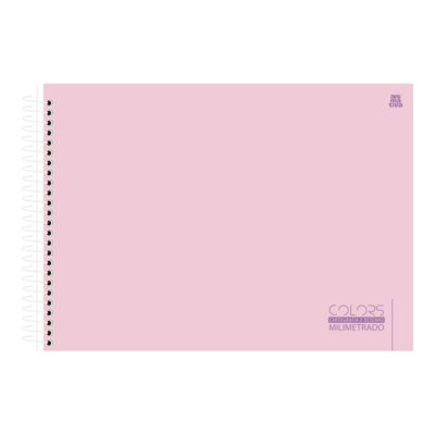 Caderno Desenho E Cartografia Espiral 60 Folhas Capa Dura Colors – Cores Sortidas