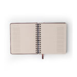 Planner Permanente Espiral Diário - Relicário Secreto Off White
