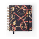 Planner Permanente Espiral Diário - Haras Selaria - Preto