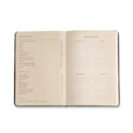 Agenda Planner Costurada Semanal 2027 - Preta