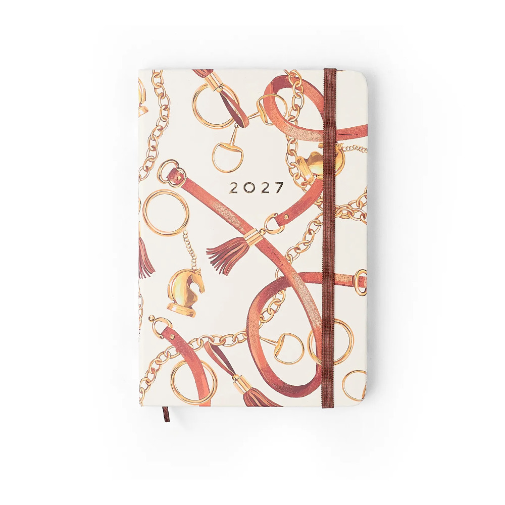 Agenda Planner Costurada Semanal 2027 - Haras Selaria - Off White Agenda Planner Costurada Semanal 2027 - Haras Selaria - Off White