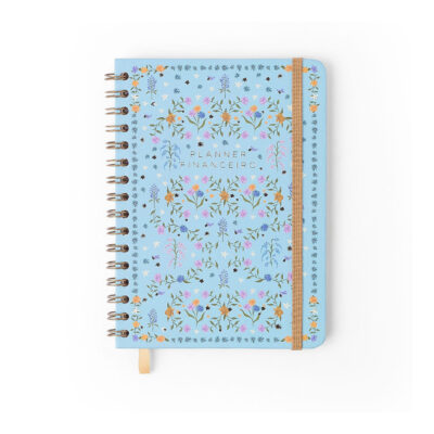 Planner Espiral Financeiro Wire-O A5 - Relicário Botânica Planner Espiral Financeiro Wire-O A5 - Relicário Botânica