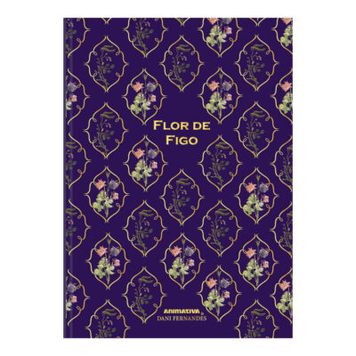 Caderno Brochura Costurado Sem Mola Colegial Médio Capa Dura 80 Folhas - Flor De Figo Caderno Brochura Costurado Sem Mola Colegial Médio Capa Dura 80 Folhas - Flor De Figo