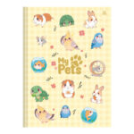 Caderno Brochura Costurado Sem Mola Universitário Grande Capa Dura 80 Folhas My Pets - Estampas Sort
