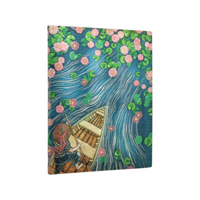 Caderno Colegial Capa Flexível 176 Páginas Com Pauta Ultra - Lotus River Caderno Colegial Capa Flexível 176 Páginas Com Pauta Ultra - Lotus River