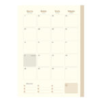 Planner Diário Flex 2027 Kraft Gold - Estampas Sortidas