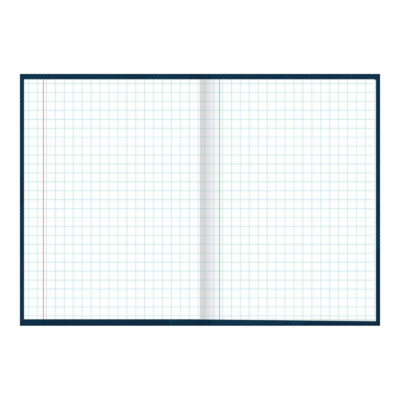 Caderno 1/4 Pequeno Brochura Costurado Sem Mola Capa Dura 96 Folhas Quadriculado 7x7mm Zip – Estampa
