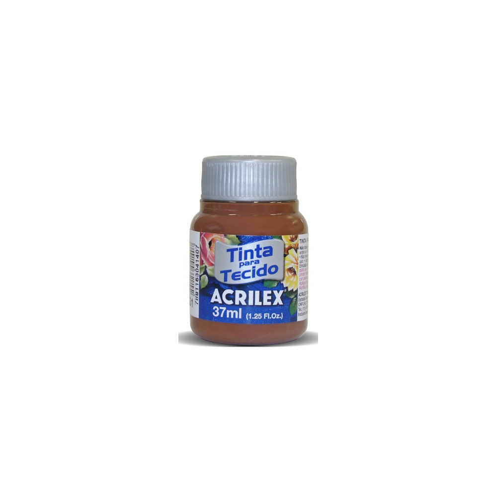 Tinta Tecido 37ml - Marrom Tinta Tecido 37ml - Marrom