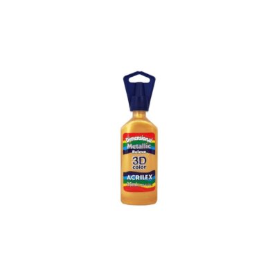 Tinta Dimensional Metalica 35ml - Ouro