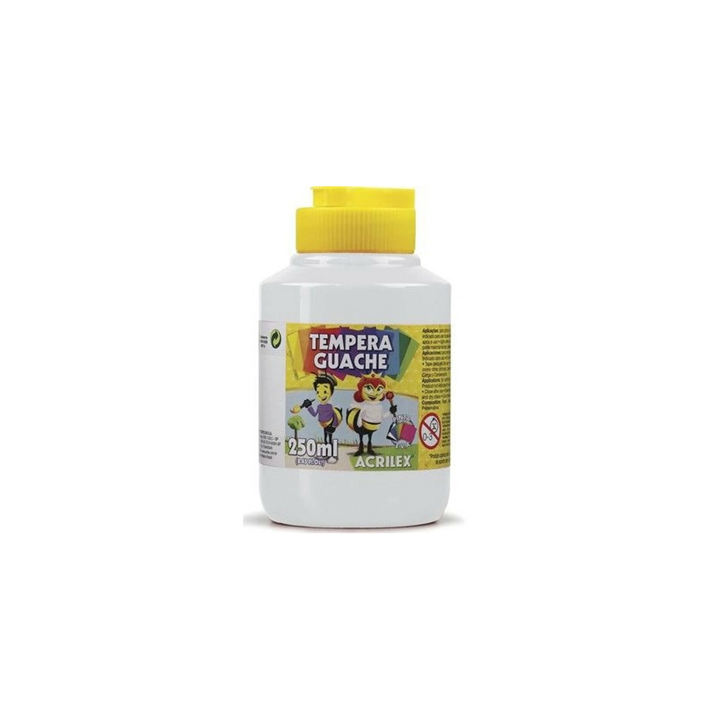 Tinta Guache 250ml - Branco Tinta Guache 250ml - Branco