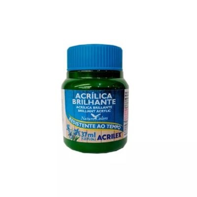 Tinta AcrÍlica Brilhante 37ml - Verde Musgo Tinta AcrÍlica Brilhante 37ml - Verde Musgo
