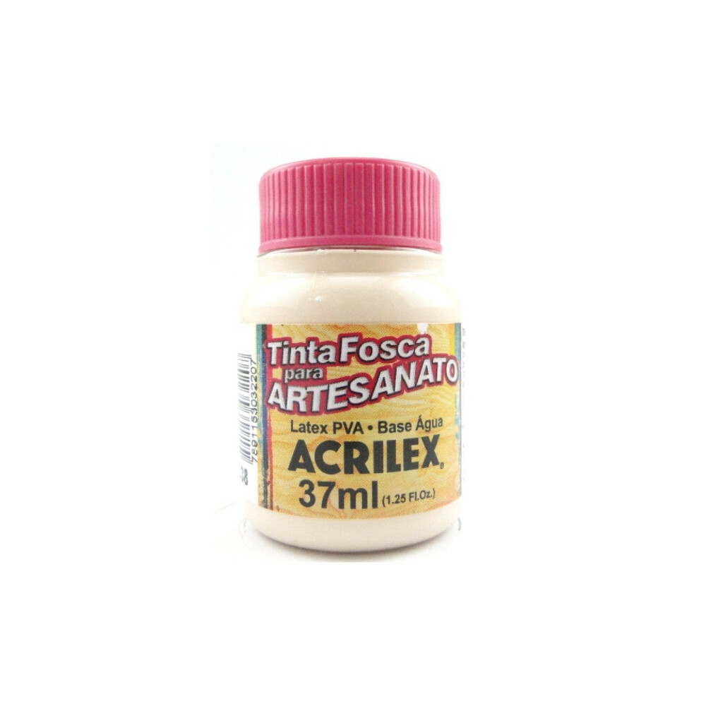 Tinta Fosca Pva 37ml - Amarelo Pêssego Tinta Fosca Pva 37ml - Amarelo Pêssego