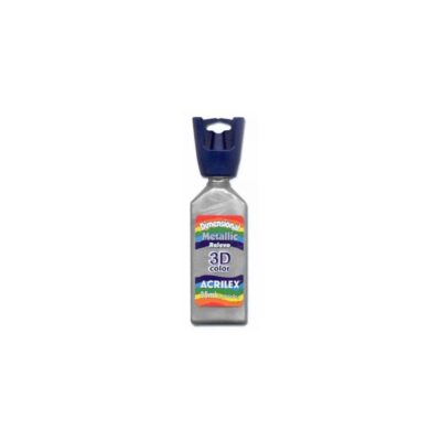 Tinta Dimensional Metalica Prata