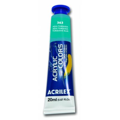 Tinta AcrÍlica Tela 20ml - Azul Turquesa