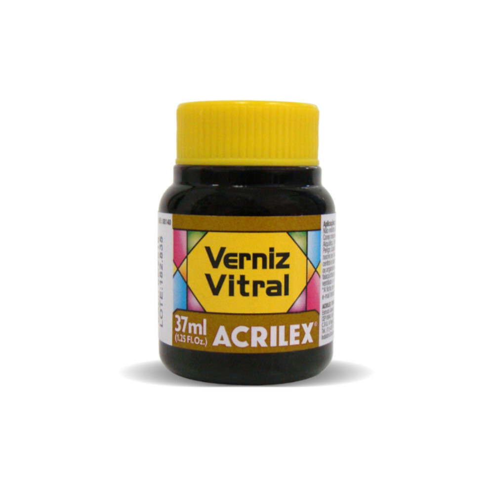 Verniz Vitral 37ml - FumÊ Verniz Vitral 37ml - FumÊ