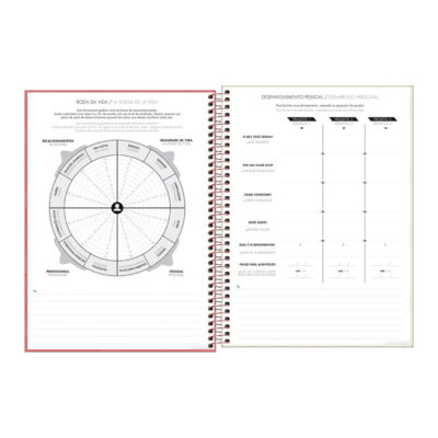 Agenda Espiral M9 Spot Feminina 2027 – Cores Sortidas