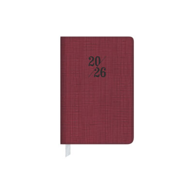 Agenda Costurada Bolso Vigo 2026 – Cores Sortidas