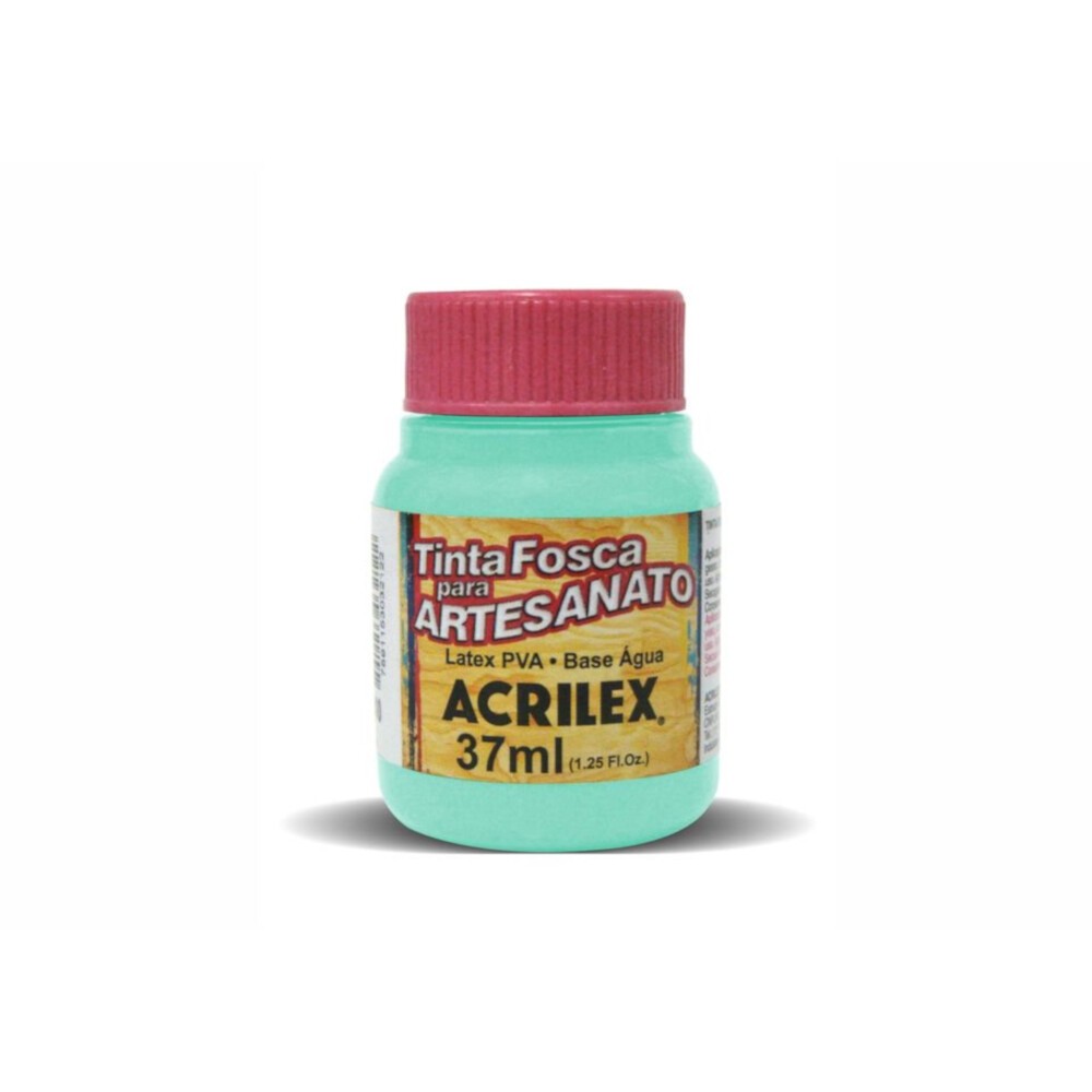 Tinta Fosca Pva 37ml - Verde Água Tinta Fosca Pva 37ml - Verde Água