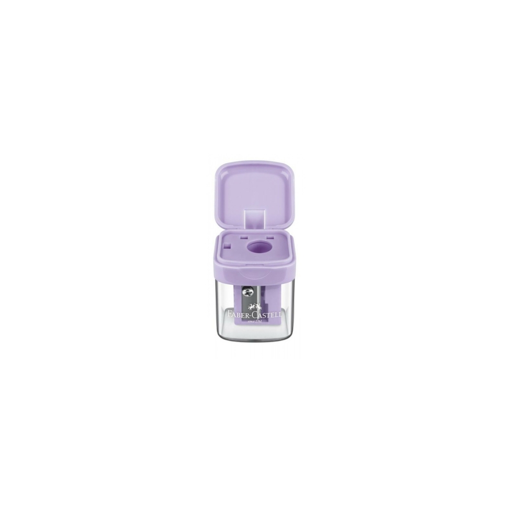 Apontador Plástico Com Depósito Minibox Pastel - Cores Sortidas Apontador Plástico Com Depósito Minibox Pastel - Cores Sortidas