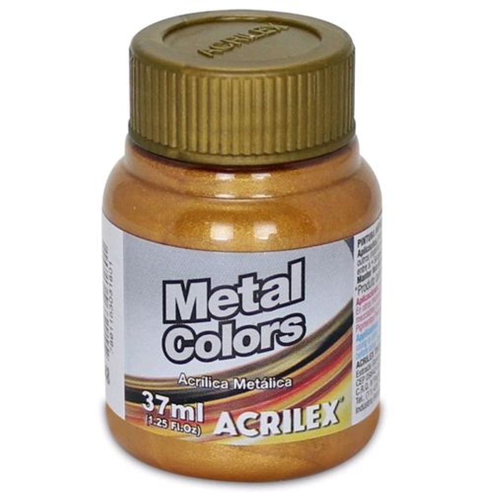Tinta AcrÍlica MetÁlica 37ml - Ouro Velho Tinta AcrÍlica MetÁlica 37ml - Ouro Velho