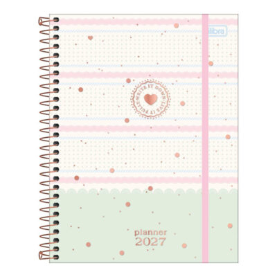 Planner Espiral Soho 2027 - Cores Sortidas
