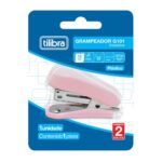 Grampeador Mini G101 - Rosa Claro Grampeador Mini G101 - Rosa Claro