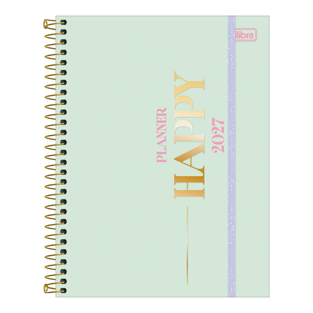 Planner Espiral Happy 2027 - Estampas Sortidas Planner Espiral Happy 2027 - Estampas Sortidas
