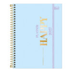 Planner Espiral Happy 2027 - Estampas Sortidas Planner Espiral Happy 2027 - Estampas Sortidas
