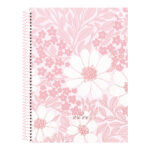 Caderno Espiral Universitário Grande Capa Dura 80 Folhas Rosa Rosé - Estampas Sortidas Caderno Espiral Universitário Grande Capa Dura 80 Folhas Rosa Rosé - Estampas Sortidas