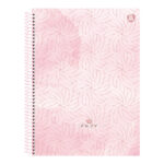 Caderno Espiral Universitário Grande Capa Dura 80 Folhas Rosa Rosé - Estampas Sortidas Caderno Espiral Universitário Grande Capa Dura 80 Folhas Rosa Rosé - Estampas Sortidas