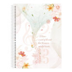 Caderno Espiral Universitário Grande Capa Dura 80 Folhas Música - Estampas Sortidas Caderno Espiral Universitário Grande Capa Dura 80 Folhas Música - Estampas Sortidas