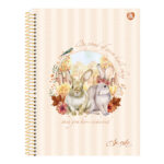 Caderno Espiral Universitário Grande Capa Dura 80 Folhas So Cute - Estampas Sortidas Caderno Espiral Universitário Grande Capa Dura 80 Folhas So Cute - Estampas Sortidas
