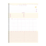 Caderno Espiral Universitário Grande Capa Dura 240 Folhas 15 Matérias Clean - Estampas Sortidas