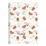 Caderno Brochura Costurado Sem Mola Universitário Grande Capa Dura 80 Folhas Love - Estampas Sortida Caderno Brochura Costurado Sem Mola Universitário Grande Capa Dura 80 Folhas Love - Estampas Sortida
