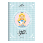 Caderno Brochura Costurado Sem Mola Universitário Grande Capa Dura 80 Folhas Alice In Wonderland- es