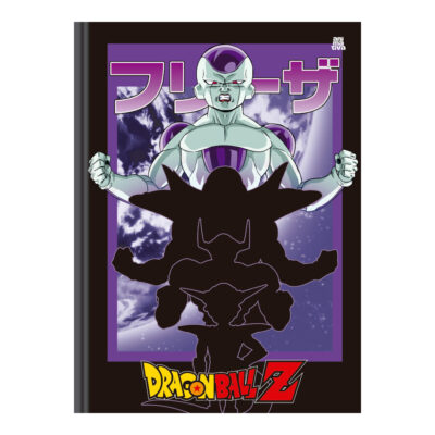 Caderno 1/4 Pequeno Brochura Costurado Sem Mola Capa Dura 80 Folhas Dragon Ball – Estampas Sortidas