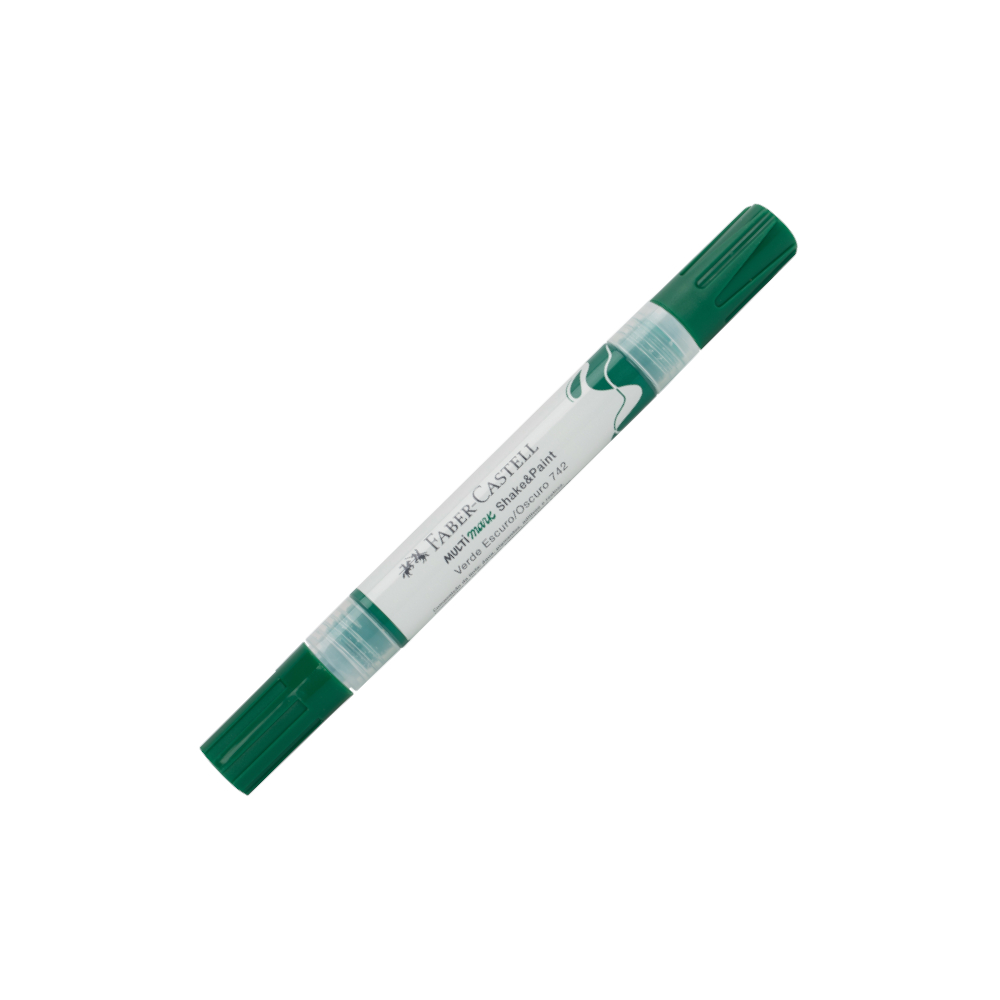 Marcador Multimark Shake & Paint - Verde Escuro 742 Marcador Multimark Shake & Paint - Verde Escuro 742