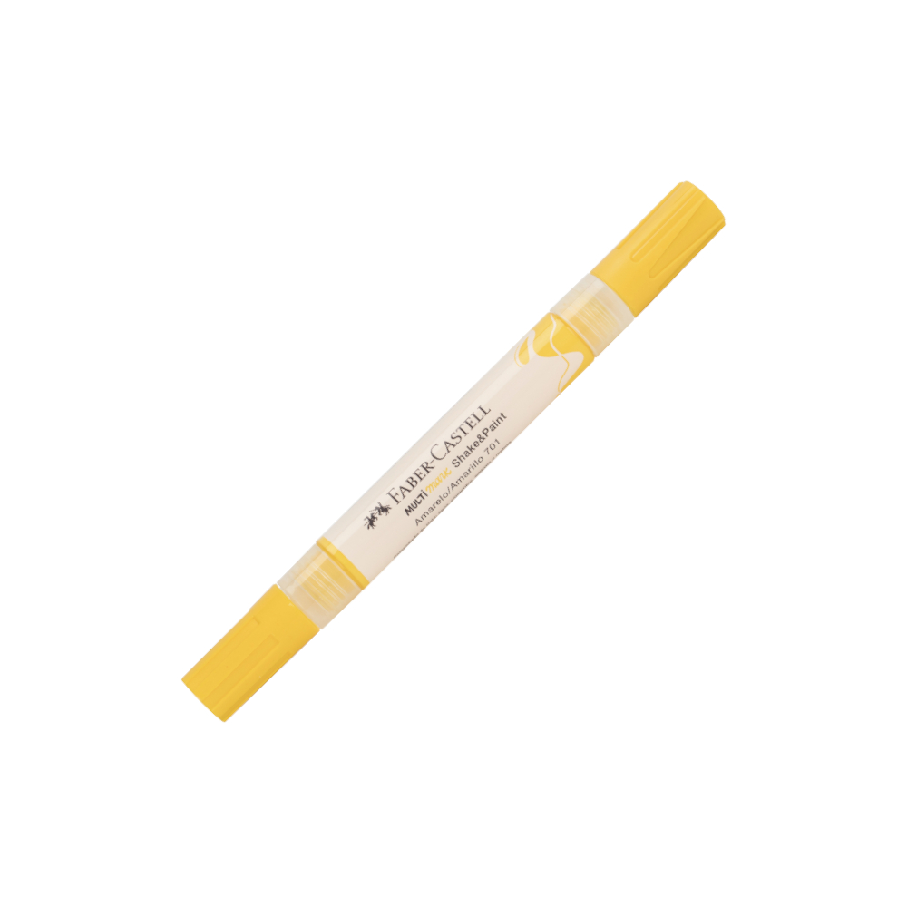 Marcador Multimark Shake & Paint - Amarelo 701 Marcador Multimark Shake & Paint - Amarelo 701