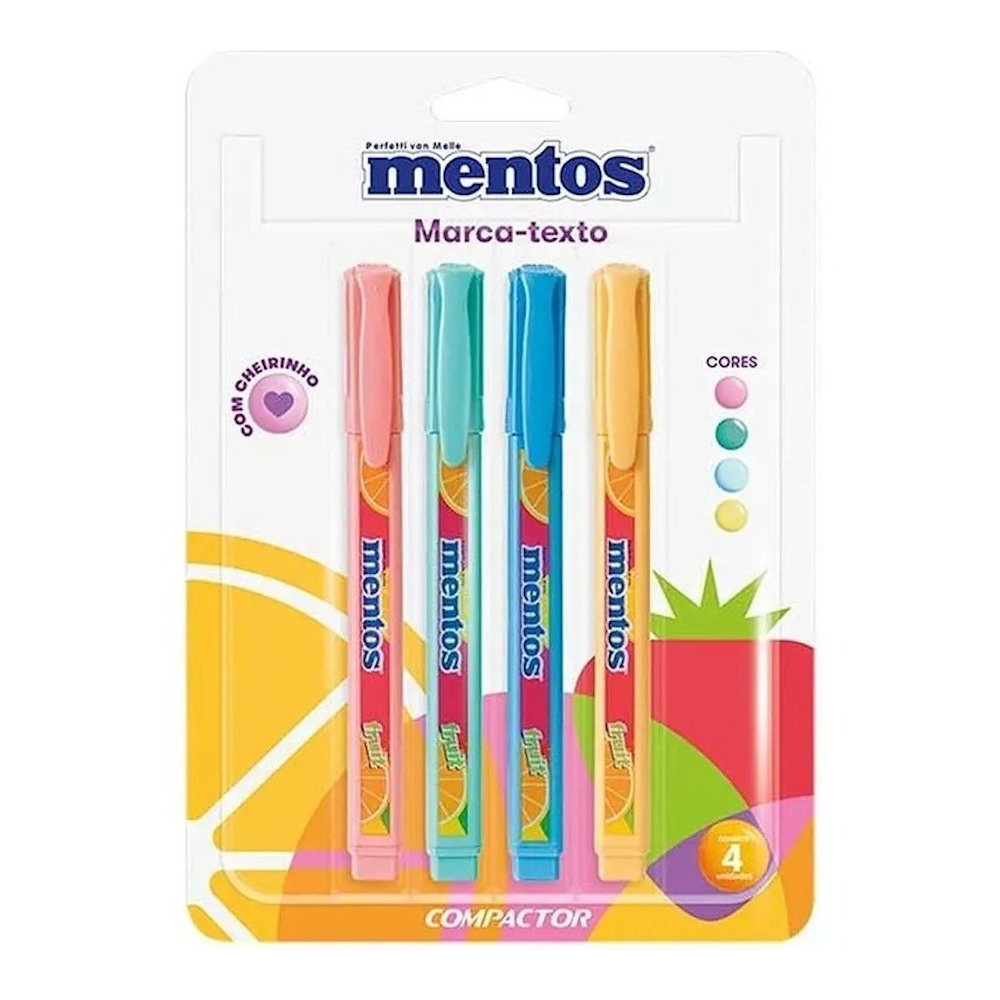 Destaca Texto Mentos Com 4 Unidades Destaca Texto Mentos Com 4 Unidades
